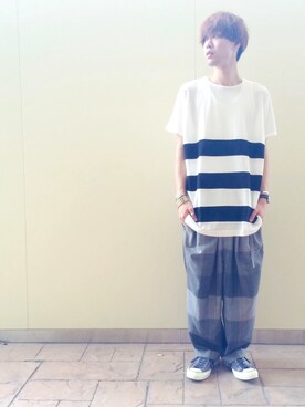 なにょん。さん（メンズ・177cm）の夏コーディネート