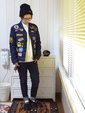 miniちょけ。さん（レディース・157cm）の冬コーディネート