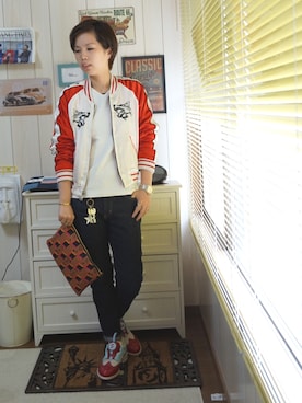 miniちょけ。さん（レディース・157cm）の春コーディネート