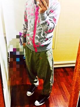 「fragment design（フラグメントデザイン）のアイテム（その他シューズ）」を使った、リュウ ショウキンさん（メンズ・172cm）の秋コーディネート