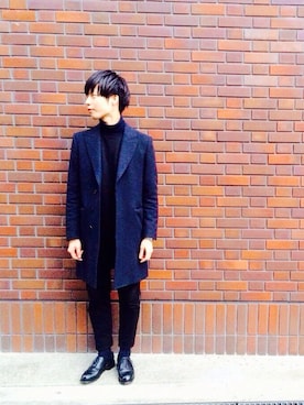 「J.M. WESTON（ジェイエムウエストン）のアイテム（その他シューズ）」を使った、isseiさん（メンズ・178cm）の秋コーディネート