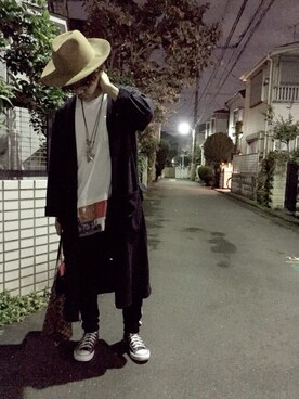 「H&M（エイチ・アンド・エム）のアイテム（その他アウター）」を使った、Hayatoさん（メンズ・170cm）の秋コーディネート