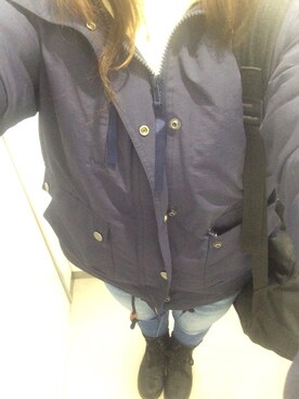 「さむい！」｜takeyoshiさん（レディース・145cm）の冬コーディネート