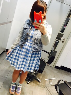 みこさん（レディース・156cm）の春コーディネート