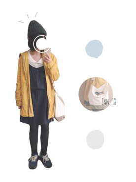 こみちさん（レディース・149cm）の冬コーディネート