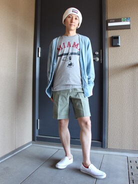 HEARTLANDさん（メンズ・165cm）の夏コーディネート