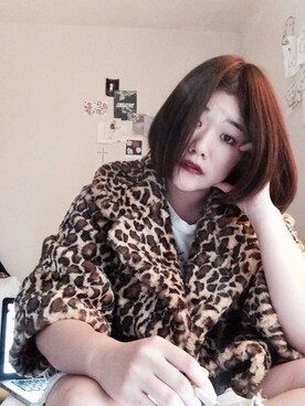 「tricot COMME des GARCONS（トリココムデギャルソン）のアイテム（ダウンジャケット/コート）」を使った、hibiki nakamuraさん（レディース・156cm）の秋コーディネート
