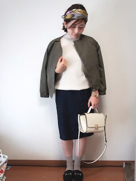 marさん（レディース・153cm）の春コーディネート