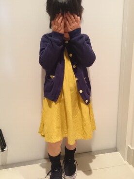 naoさん（キッズ・100cm）の春コーディネート