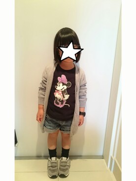 「アイテム（腕時計）」を使った、naoさん（キッズ・100cm）の春コーディネート