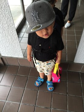 s________rさん（キッズ・90cm）の夏コーディネート