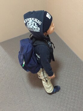 s________rさん（キッズ・90cm）の秋コーディネート