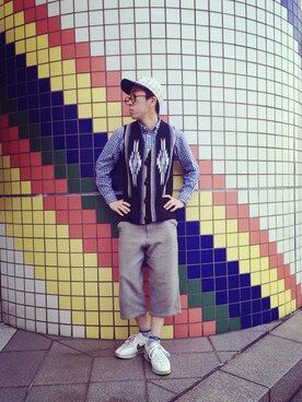 Ken Matsudaさん(メンズ・174cm)の冬コーディネート