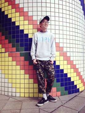 Ken Matsudaさん(メンズ・174cm)の春コーディネート