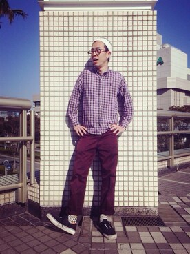 Ken Matsudaさん(メンズ・174cm)の春コーディネート