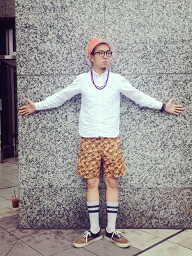 Ken Matsudaさん（メンズ・174cm）の秋コーディネート