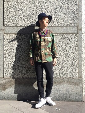 Ken Matsudaさん（メンズ・174cm）の冬コーディネート