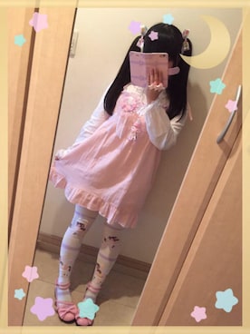 「Nile PERCH（ナイルパーチ）のアイテム（ワンピース/ドレス）」を使った、かすみさん（レディース・150cm）の夏コーディネート