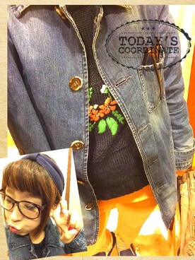 「セポ」｜「アイテム（ジャケット/アウター）」を使った、KOAさん（レディース・158cm）の秋コーディネート
