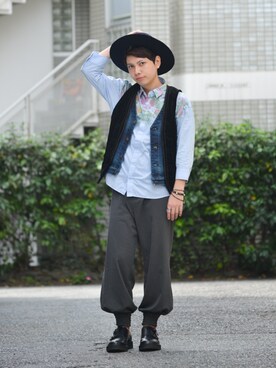 「glamb先行予約」｜andyさん（メンズ・170cm）の秋コーディネート