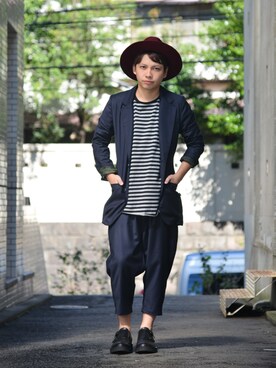 「glamb先行予約」｜andyさん（メンズ・170cm）の秋コーディネート