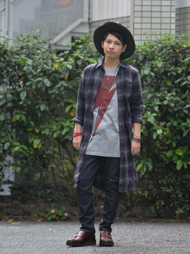 「glamb先行予約」｜andyさん（メンズ・170cm）の秋コーディネート