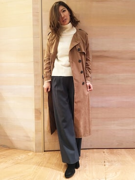 MAAYAさん（レディース・167cm）の冬コーディネート