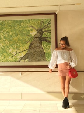 「バルーンスリーブ」｜cakaoさん（レディース・161cm）の秋コーディネート