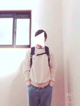 「スエット」｜go さん（メンズ・170cm）の冬コーディネート