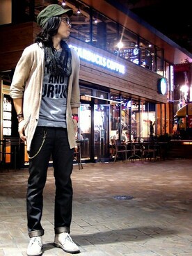 タケダヒロタカ★★★さん(メンズ・164cm)の秋コーディネート