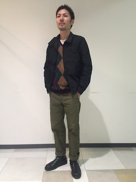 FRED PERRY × AMERICAN RAG CIE 別注 ハリントンジャケットを