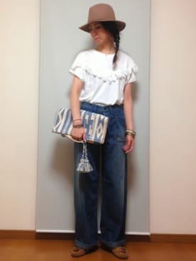 Raiさん（レディース・171cm）の夏コーディネート