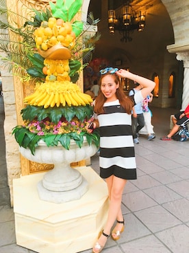 Hanae Takadaさん(レディース・165cm)の夏コーディネート