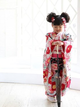 「LIFE STUDIO」｜アツナナさん（キッズ・110cm）の秋コーディネート