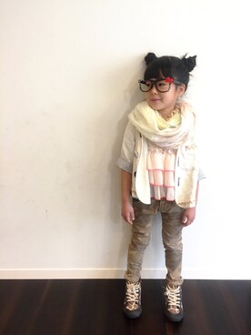アツナナさん（キッズ・110cm）の春コーディネート