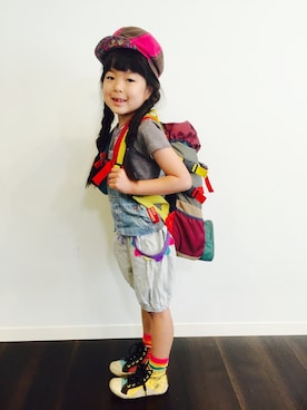 アツナナさん（キッズ・110cm）の春コーディネート