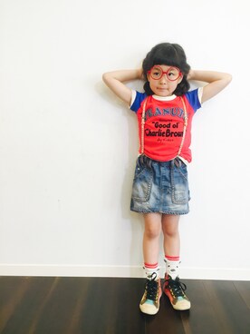 アツナナさん（キッズ・110cm）の春コーディネート