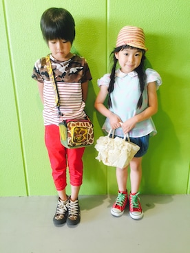 アツナナさん（キッズ・110cm）の春コーディネート