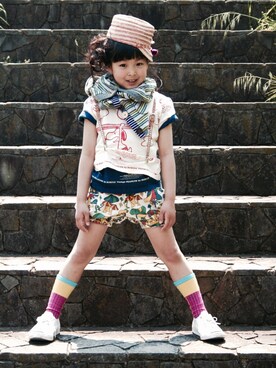 アツナナさん(キッズ・120cm)の春コーディネート