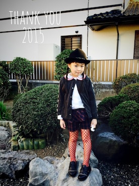 アツナナさん（キッズ・120cm）の冬コーディネート