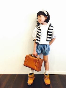 アツナナさん（キッズ・120cm）の夏コーディネート