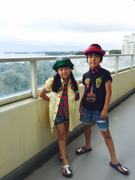 アツナナさん(キッズ・120cm)の夏コーディネート