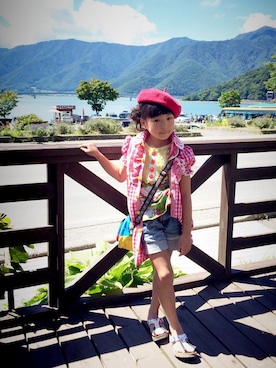 アツナナさん(キッズ・120cm)の夏コーディネート