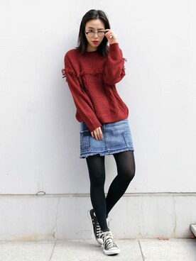 OZOC_officialさん（レディース・165cm）の冬コーディネート