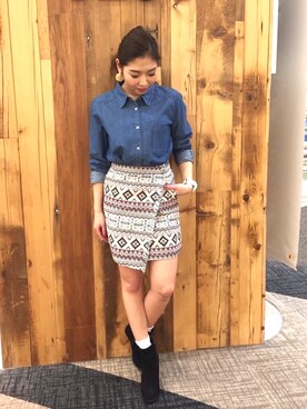 OZOC_officialさん（レディース）の春コーディネート