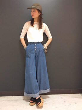 OZOC_officialさん（レディース）の春コーディネート