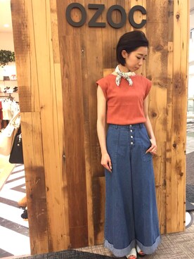 OZOC_officialさん（レディース）の春コーディネート
