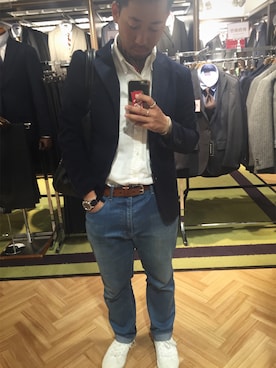 「アパレル」｜ひろきさん（メンズ・161cm）の秋コーディネート