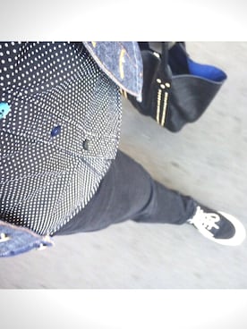 「アパレル」｜「アイテム（デニムジャケット）」を使った、ひろきさん（メンズ・161cm）の秋コーディネート