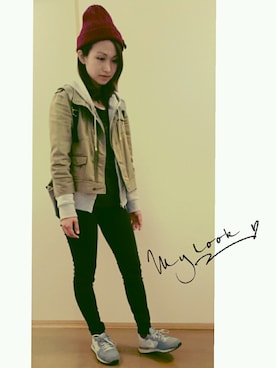 「子供と」｜Juriさん（レディース・154cm）の秋コーディネート